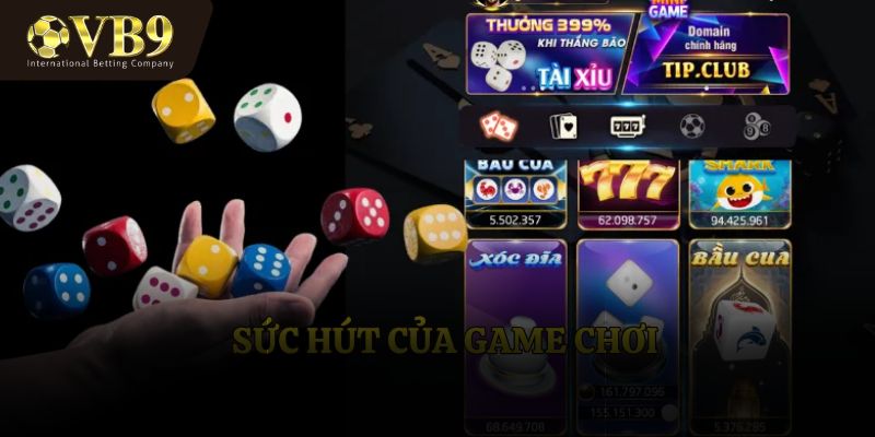 Sức hút của game chơi